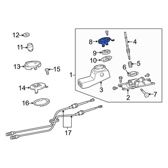 Audi OE - Manual Transmission Shift Shaft Cover Gasket