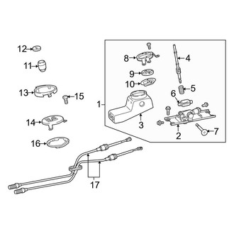 Audi OE - Center Console (Shift Components)