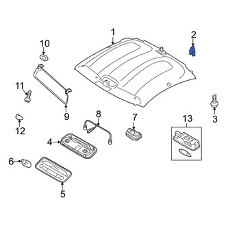 Audi OE - Headliner Clip