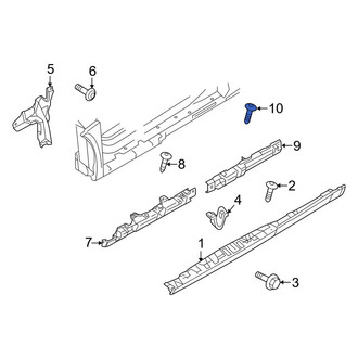 Audi OE - Rocker Panel Molding Screw