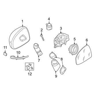 Audi OE - Door - Outside Mirrors