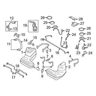 Audi OE - Fuel System Components (Coupe)