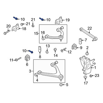 Audi OE - Front Lower Suspension Control Arm Bolt