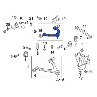 Audi OE - Rear Left Upper Suspension Control Arm