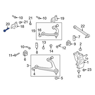 Audi OE - Lower Suspension Control Arm Bolt