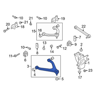 Audi OE - Rear Right Upper Suspension Control Arm