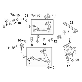 Audi OE - Rear Suspension - Suspension Components