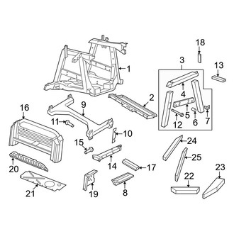 Audi OE - Rear Body & Floor - Floor & Rails (Coupe)