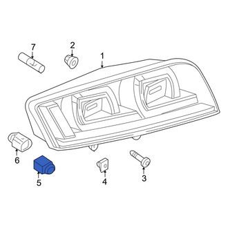 Audi OE - Tail Light Socket