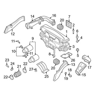 Audi OE - Engine - Air Intake (5.2L)
