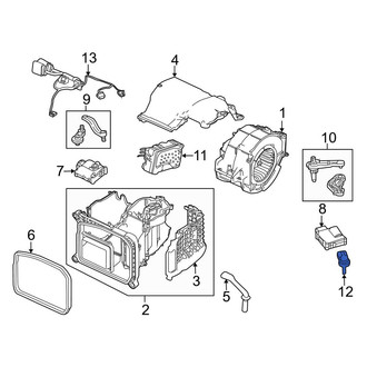 Audi OE - A/C Evaporator Temperature Sensor