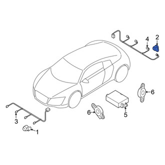Audi OE - Rear Parking Aid Sensor