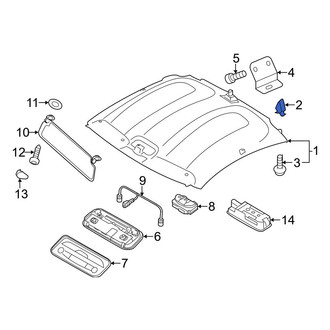 Audi OE - Headliner Clip