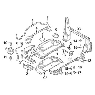 Audi OE - Convertible Top - Storage Compartment (Spyder)