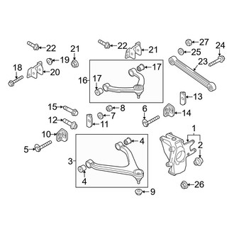 Audi OE - Rear Suspension - Suspension Components