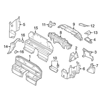 Audi OE - Rear Body & Floor - Heat Shields (Spyder)