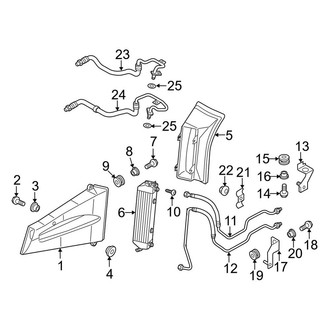 Audi OE - Cooling - Trans Oil Cooler (4.2L Automatic Dual Clutch Tr)