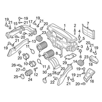 Audi OE - Engine - Air Intake (Coupe 4.2L Standard Tr)