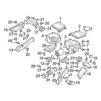 Audi OE - Engine - Air Intake (Base 4.2L Automatic Dual Clutch Tr)
