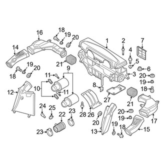 Audi OE - Engine - Air Intake (Spyder 5.2L Standard Tr)