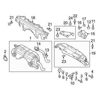 Audi OE - Exhaust System - Exhaust Components (5.2L)