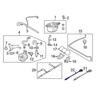 Audi OE - Rear Oxygen Sensor