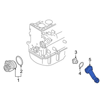 Audi OE - Engine Coolant Thermostat Housing