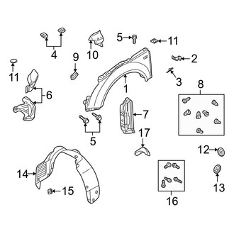 Audi OE - Fender & Components