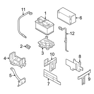 Audi OE - Electrical - Battery (Coupe 3.2L)
