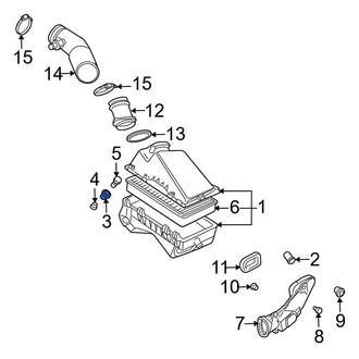 Audi OE - Air Filter Housing Grommet