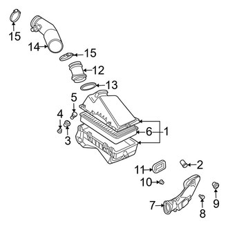 Audi OE - Engine / Transaxle - Air Intake (3.2L)