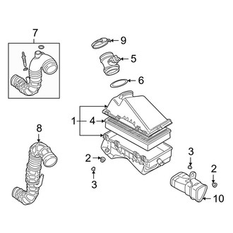 Audi OE - Engine / Transaxle - Air Intake (225 Horse Power), (1.8L)