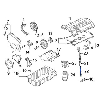 Audi OE - Engine Oil Dipstick Tube