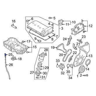 Audi OE - Engine Oil Dipstick