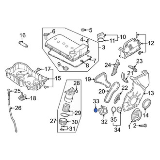 Audi OE - Engine Oil Cooler O-Ring
