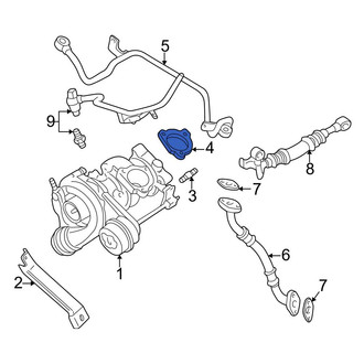 Audi OE - Turbocharger Gasket