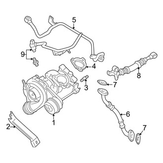 Audi OE - Engine / Transaxle - Turbocharger (225 Horse Power)