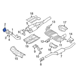 Audi OE - Turbocharger Gasket