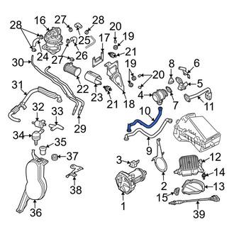 Audi OE - Secondary Air Injection Pump Hose