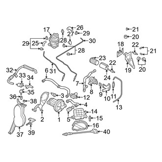 Audi OE - Emission System - Emission Components (3.2L)