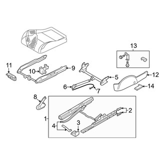 Audi OE - Seats & Tracks - Tracks & Components