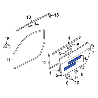 Audi OE - Front Sound Absorber