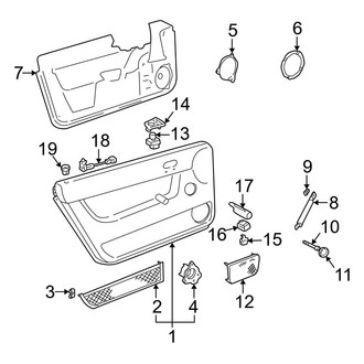 Audi OE - Door - Interior Trim (Base)
