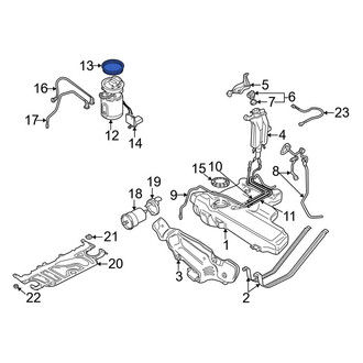 Audi OE - Fuel Pump Tank Seal