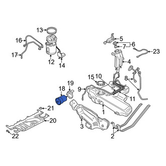 Audi OE - Fuel Pump Filter