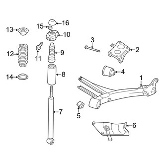 Audi OE - Rear Suspension - Suspension Components