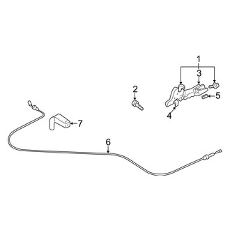 Audi OE - Lift Gate - Lock & Hardware (Coupe)