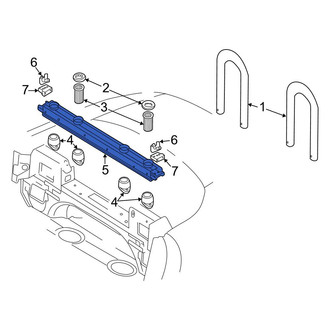 Audi OE - Center Upper Rear Body Panel