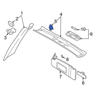 Audi OE - Kick Panel Retainer