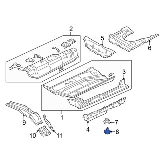 Audi OE - Jack Pad Bracket